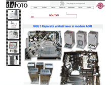 Tablet Screenshot of dafoto.ro